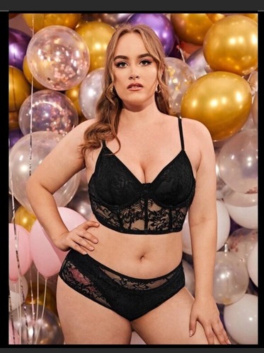 Set lingerie pizzo - , floreale