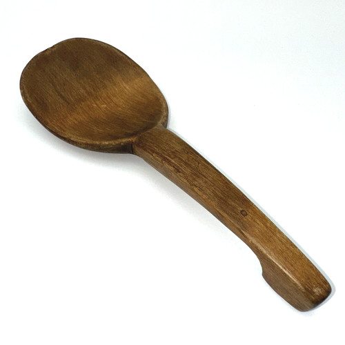 Cucchiaio legno intagliato - , a