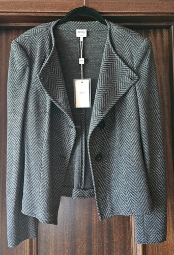 Giacca blazer casual lana