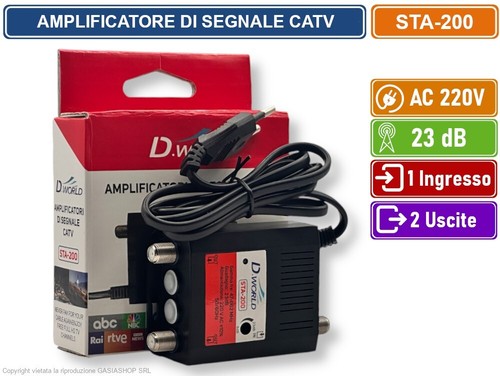 Amplificatore segnale tv - amplificatore,