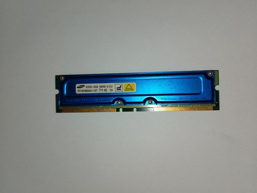 Memoria ram rimm rambus - ram,