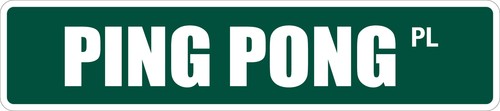 Alluminio ping pong - ping, x