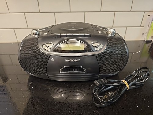 Memorex cassette boombox - memorex, cd/cassette