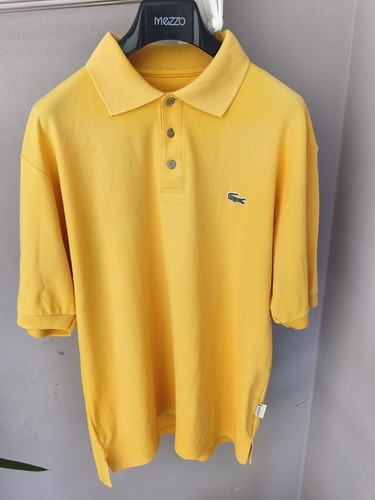 Polo uomo lacoste gialla - uomo,
