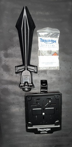 Portatarga originale triumph - portatarga,