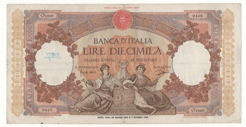10000 lire repubbliche - ,