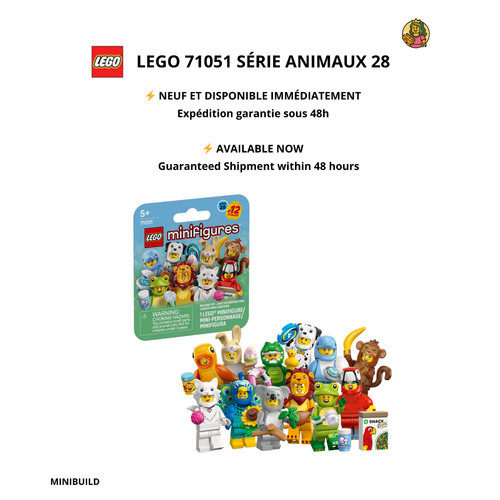 Lego minifigures 71051 - 71051, série
