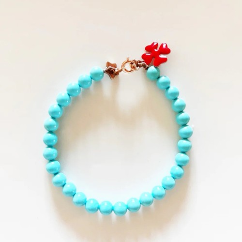 Bracciale turchese naturale - bracciale,