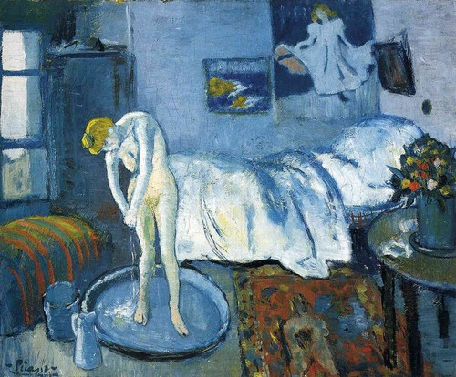 Una stanza blu pablo - una, picasso