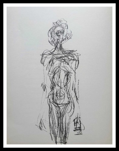 Alberto giacometti nu - alberto,