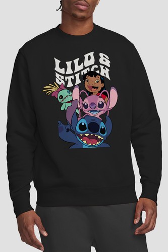Felpa uomo lilo stitch - felpa,
