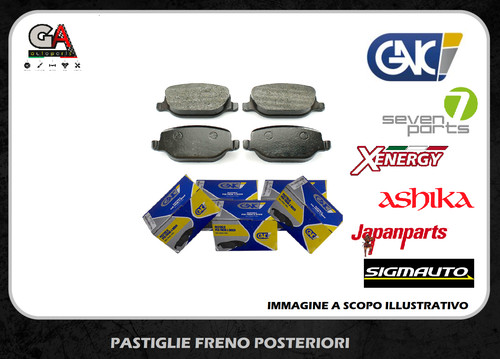 Pastiglie freno posteriore