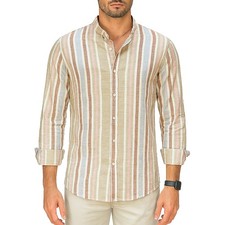 Camicia uomo lino - camicia, coreana