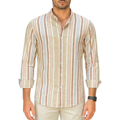 Camicia uomo lino - lino, coreana