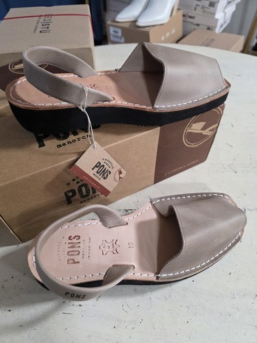 Pons taupe platform avarcas - pons,
