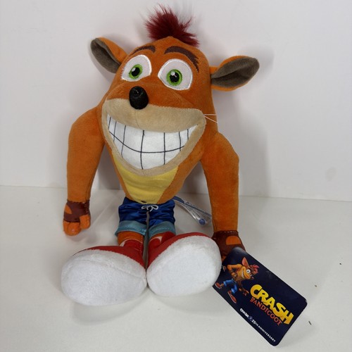 Crash bandicoot peluche 32cm - crash,