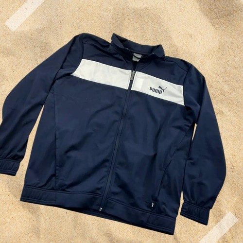 Puma con zip felpa uomo - puma, tg.l