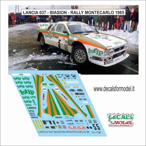 Decals lancia 037 totip - decals,