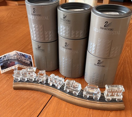 Swarovski piece train set - train, &