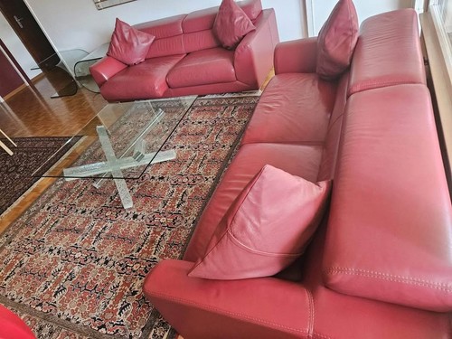 Salon roche bobois - , cuir