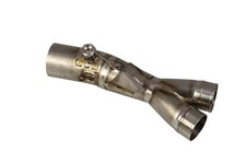Akrapovic link pipe ti - ti, yzf