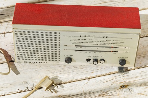 Radio vintage siemens elettra - vintage,