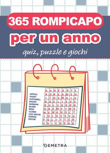Libri 365 rompicapo - libri,