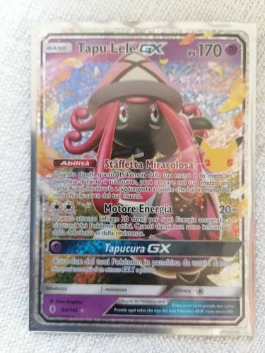 Carta pokèmon tapu lele - tapu, gx