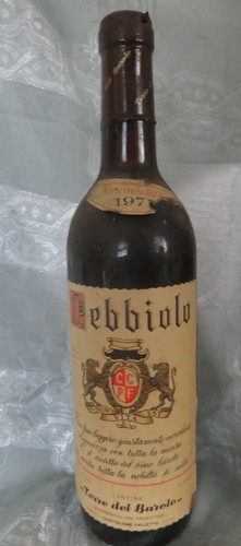 Nebbiolo del 1971 terre - 1971,
