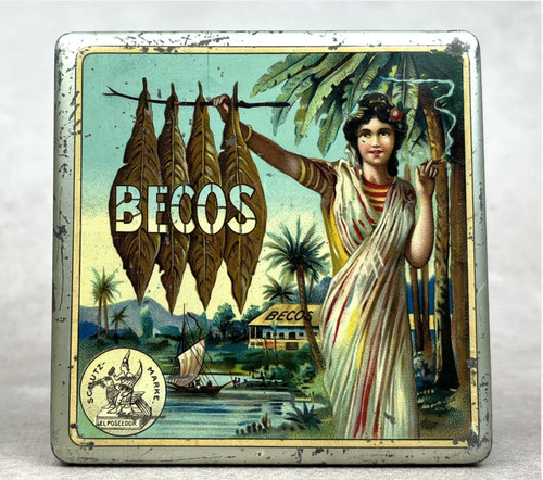 Ancienne boite cigarettes - #43,