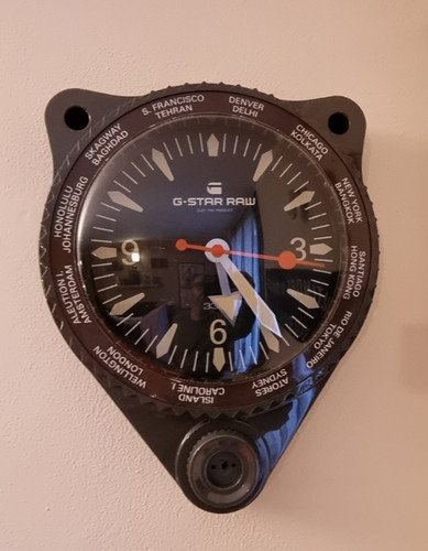 Orologio parete pubblicitario