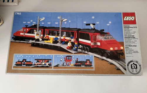 Lego vintage train 12v 7745 - lego,