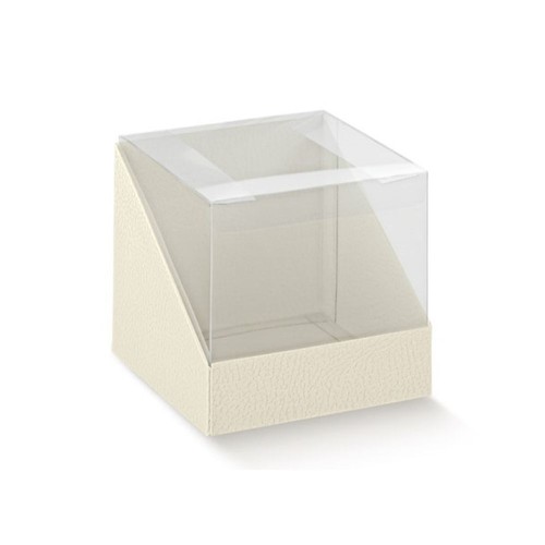 20x pelle bianco 7x7x6 - pelle,