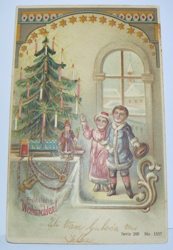 1925 cartolina augurale - cartolina ,