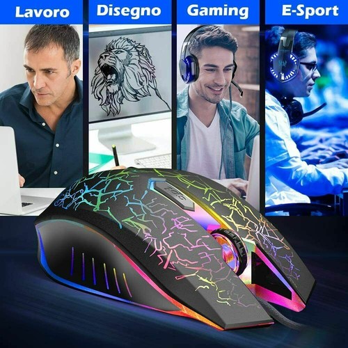 Mouse gaming sensore ottico - mouse,