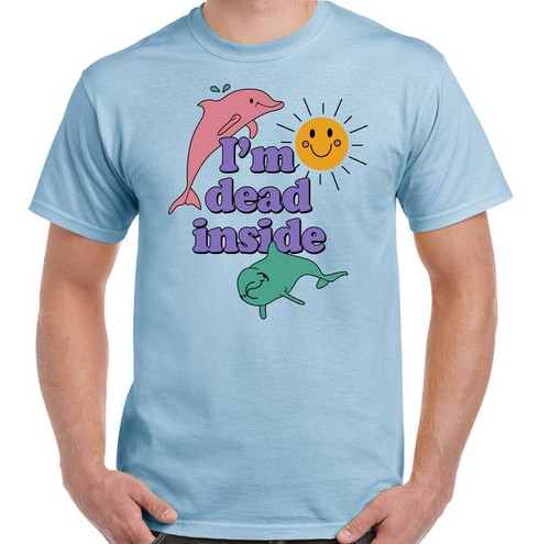Dead inside shirt delfino - inside, t-shirt,