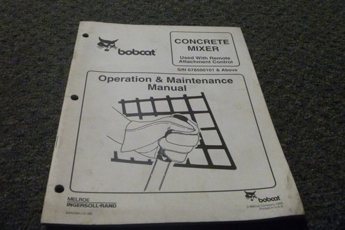 Bobcat ingersoll melroe - bobcat,