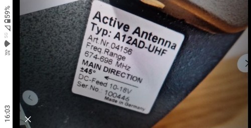Coppia antenne sehnneiser - coppia,