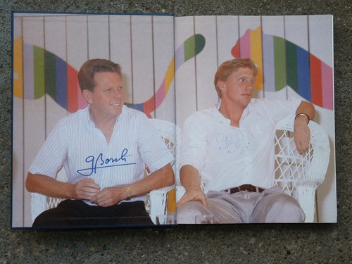 Libro boris becker firmato - libro,