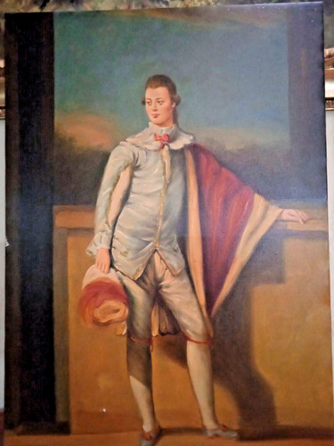 Quadro ritratto cavaliere