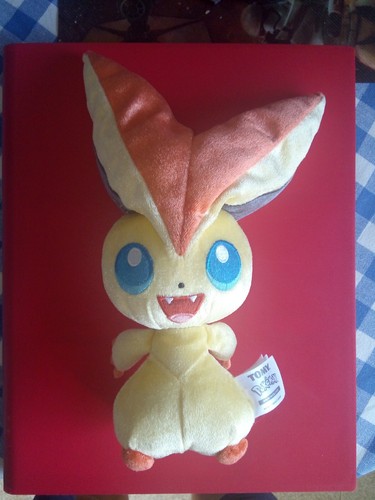 Tomy pokemon victini plush - tomy,