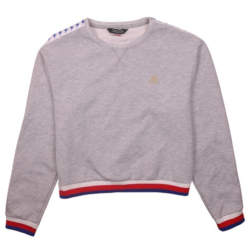 Felpa pullover girocollo kappa - felpa,