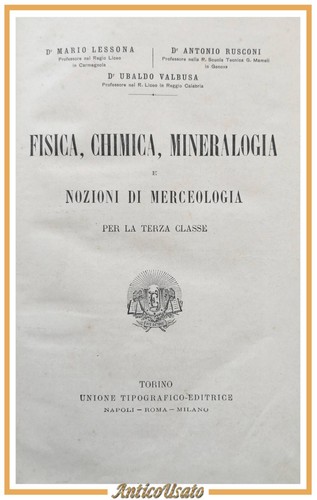 Fisica chimica mineralogia - fisica,