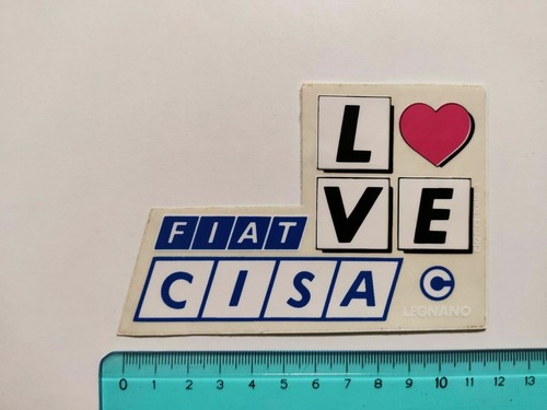 Adesivo love fiat - adesivo, cisa