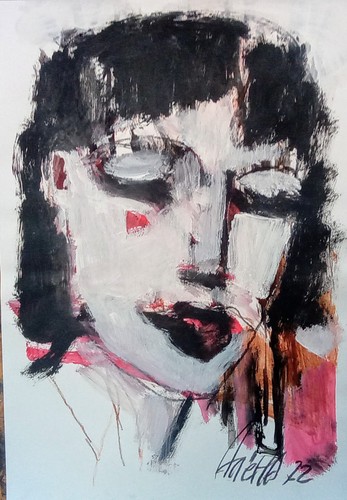 Quadro donna carta x 30 - quadro,