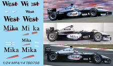 Decals per mclaren - 1/24,