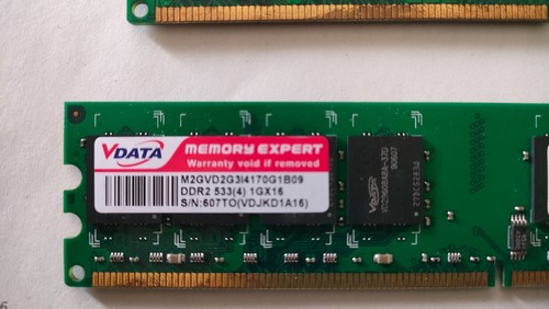 Memoria ram vdata 1gb ddr2 - memoria,