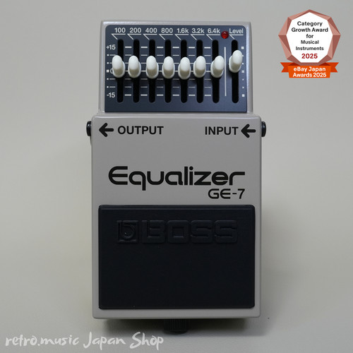 Boss graphic equalizer - boss, ge-7