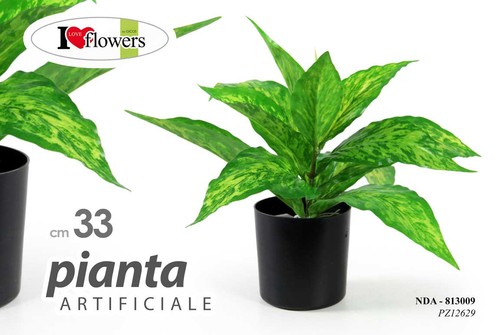 Pianta artificiale con - pianta,