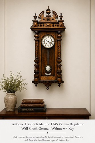 Antico orologio parete - antico,